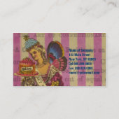 Laissez-Les Manger Du Gâteau I ~ Carte de visite (Dos)