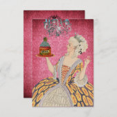 Laissez-les manger du gâteau ~ Invitations / RSVP (Devant / Derrière)