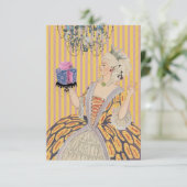 Laissez-les manger du gâteau ~ Invitations / RSVP (Debout devant)