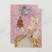 Laissez-les manger du gâteau ~ Invitations / RSVP (Devant / Derrière)