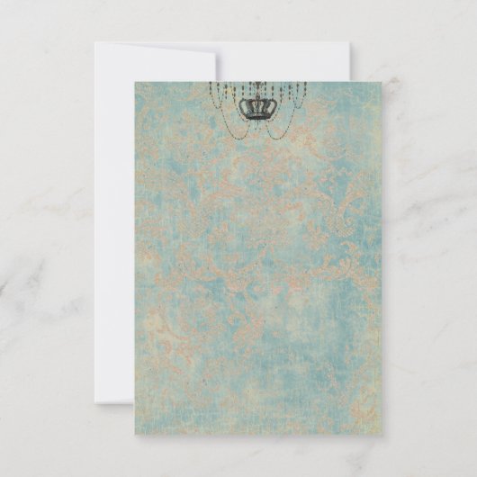 Laissez-les manger du gâteau ~ Invitations / RSVP (Dos)