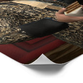 Laissez-Les Manger Du Gâteau - Petite Poster (Coin)