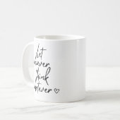 Laissez-Les Sassy Drôle Motivation Mug (Devant gauche)