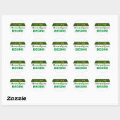 Laissez les Shenanigans Commencer Autocollant Rond (Feuille)