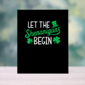 Laissez Les Shenanigans Commencer Drôle Shamrocks  (Neutre)
