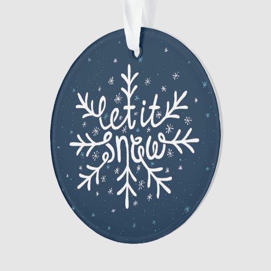 Laissez lui neiger type conception (devant)