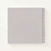 Laissez-moi avoir un cahier de notes (Dos)