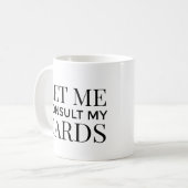 Laissez-moi consulter Mes Cartes tarot tasse de ca (Devant gauche)