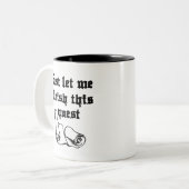 Laissez-Moi Terminer Cette Mug De Café Quest (Devant gauche)