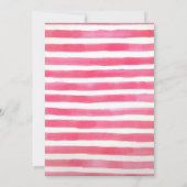 Laissez-nous Flamingle ! Invitation de réception (Dos)