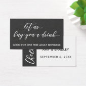 Laissez-nous vous acheter un verre, boire des bill (Bureau)