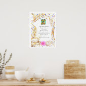 LAISSEZ RIEN VOUS DÉRANGER - PRAYER POSTER (Cuisine)