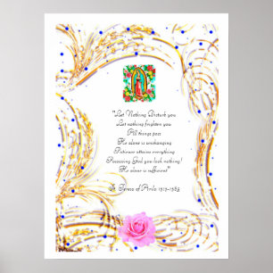 LAISSEZ RIEN VOUS DÉRANGER - PRAYER POSTER