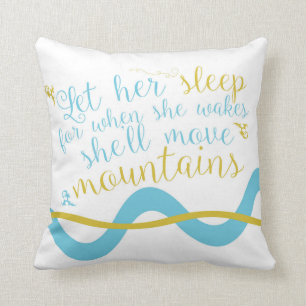 Laissez son coussin de sommeil