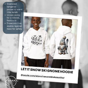 Laissez Tomber la Neige Sweat à Capuche Gnome Enfa