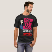 Laissez tomber le T-shirt bas de Dubstep (Devant entier)