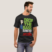 Laissez tomber le T-shirt bas de Dubstep (Devant entier)