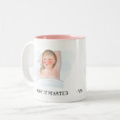 Laissez tout aller drôle Anniversaire/Relation Mug (Devant gauche)