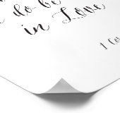 Laissez tout ce que vous faites dans Love Poster (Coin)