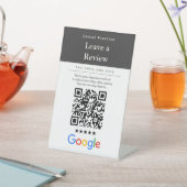 Laissez un avis QR Code Panneau Google Review| Den (In SItu)