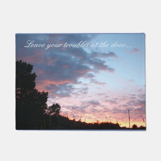 Laissez vos problèmes à la porte…. Paillasson (Devant)