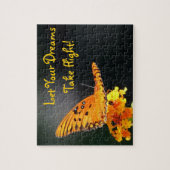 Laissez vos rêves… Puzzle de papillon (Vertical)