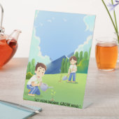 Laissez Vos Rêves S'Élever Sauvage - Panneau De Pi (In SItu)