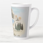 Laissez Votre Âme Respirer Le Latte Mug (Droite)