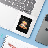 Laissez votre esprit s'épanouir - Stickers esthéti (Ordinateur portable avec iPhone)