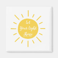 Laissez Votre Lumière Briller Matthieu 5:16 Magnet