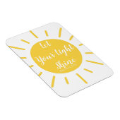 Laissez votre lumière briller Matthieu 5:16 Magnet (Côté Droit)