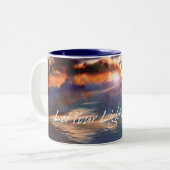 LAISSEZ VOTRE LUMIÈRE ÉCLAIRER DE LA Mug (Devant gauche)