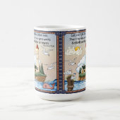 Laissez votre tasse blanche classique d'éclat (Centre)