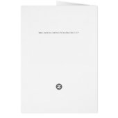 Laissons Dieu écrire la carte de citation bible (Dos)