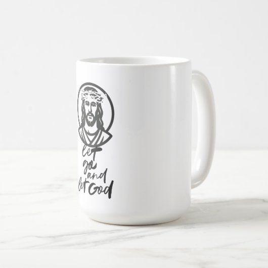 Laissons Dieu Mug s'en aller (Devant droit)