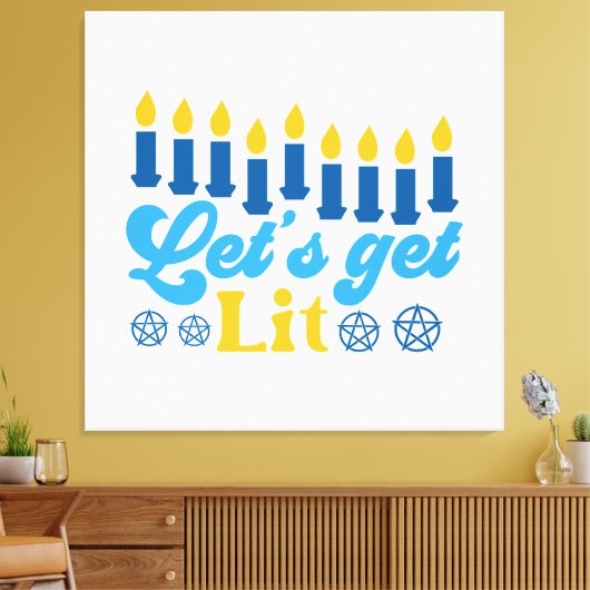 Laissons-nous ! impression sur toile (Insitu(Salon))