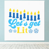 Laissons-nous ! impression sur toile (Insitu (Plancher de Bois))