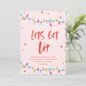 Laissons-nous passer de bonnes invitations de fête (Debout devant)