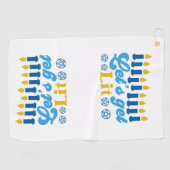 Laissons-nous ! Serviette de golf (Horizontal)