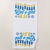 Laissons-nous ! Serviette de plage (Devant)