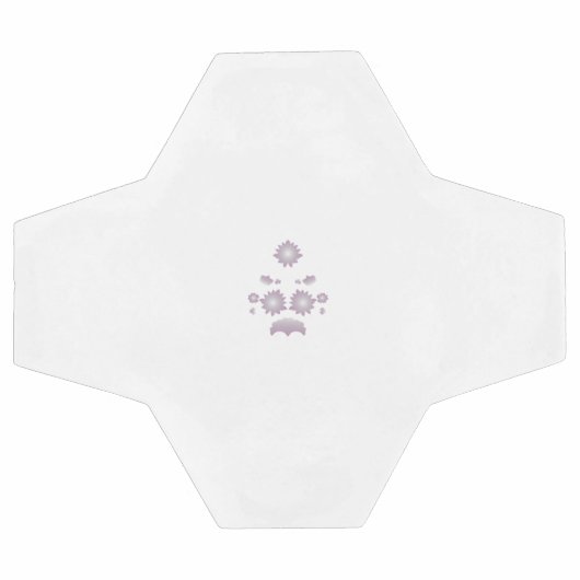 Lait blanc classique Rose décoratif (Plat)