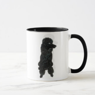 Lait d'Au de café français de caniche de tasse