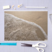 Lait de chaux d'océan sur le papier de soie de (Artisanat)