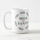 Lait de fête pour la Mug de Noël de Père Noël (Gauche)
