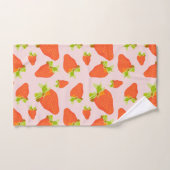 Lait de fraise (Serviette à main)