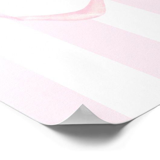 Lait et biscuits Affiche de bienvenue Baby shower (Coin)