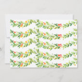 Lait et biscuits avec Invitation de la fête de Noë (Dos)