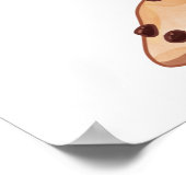 Lait et biscuits Bleu Affiche de bienvenue pour l' (Coin)