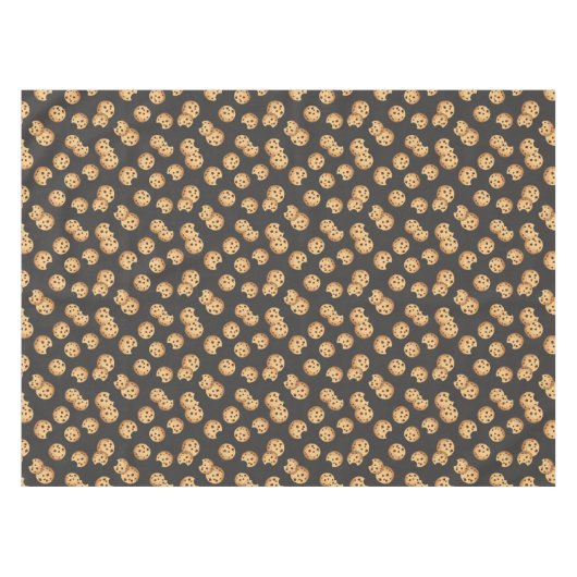 Lait et biscuits Nappe d'anniversaire - Chocolat C (Devant (Horizontal))