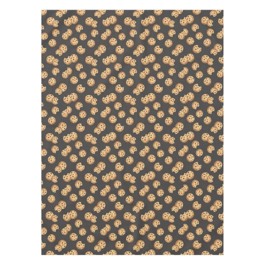 Lait et biscuits Nappe d'anniversaire - Chocolat C (Devant)